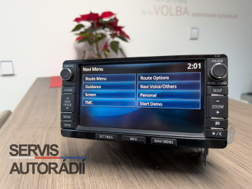 Oprava navigace Citroën AirCross MMCS C-12 po vyplavení čističem.