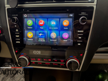 Oprava Ghost Touching - bublinky na displeji Subaru Outback